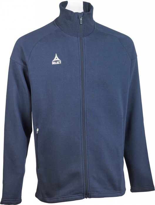 Select - Oxford V25 Jacket W. Zip - Granatowy