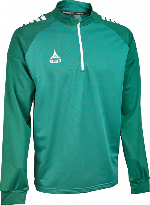 Select - Spain V25 Half-Zip Training Jacket - Groen & wit