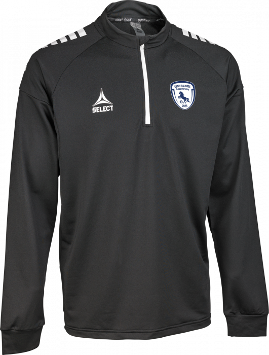 Select - Sørby Dalmose Ff Half-Zip - Nero & bianco