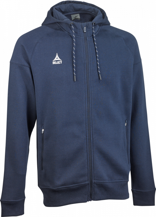 Select - Oxford V25 Hoodie W. Zip - Bleu marine