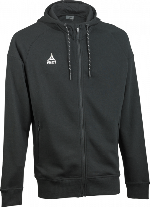 Select - Oxford V25 Hoodie W. Zip - Negro