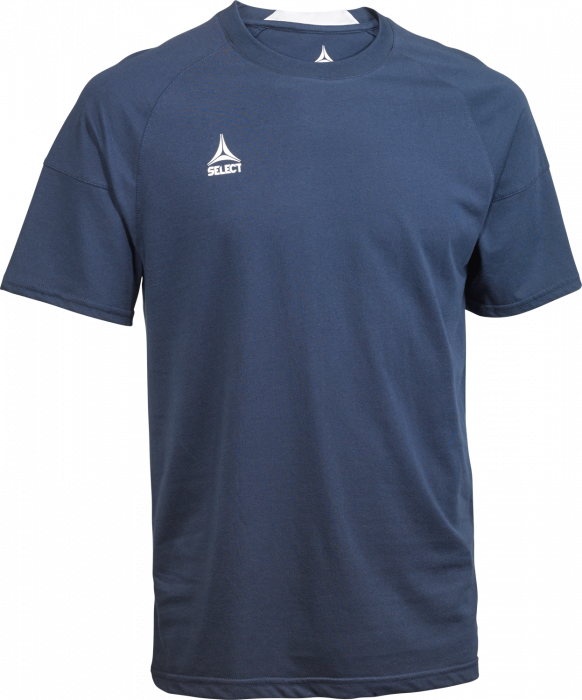 Select - Oxford V25 T-Shirt - Marineblauw
